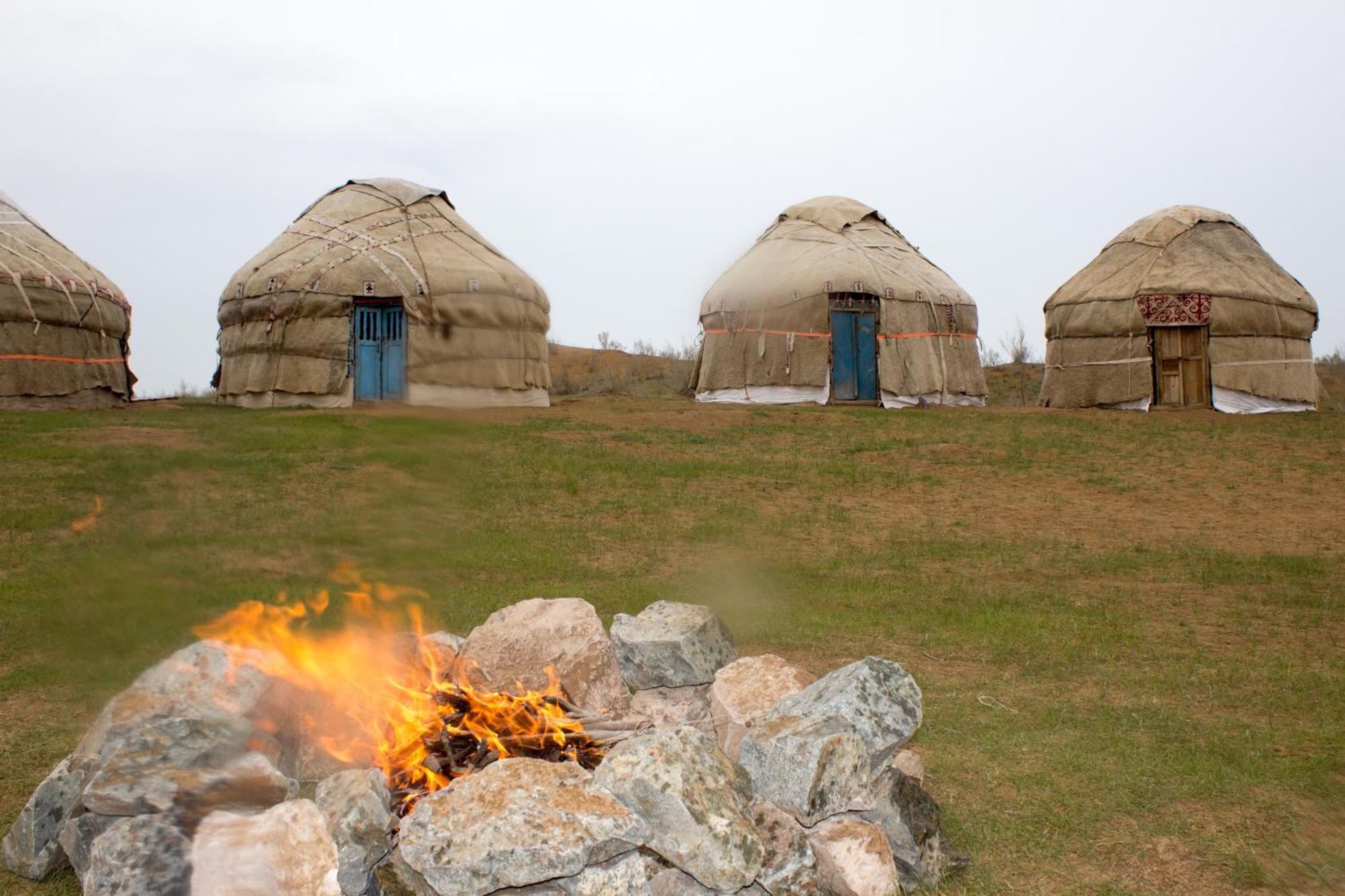 Authentic Uzbek Yurt Camp Eco-Friendly Ξενοδοχείο Nurota Εξωτερικό φωτογραφία