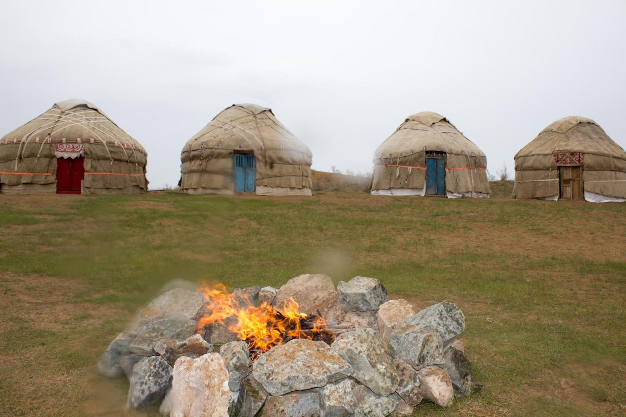 Authentic Uzbek Yurt Camp Eco-Friendly Ξενοδοχείο Nurota Εξωτερικό φωτογραφία