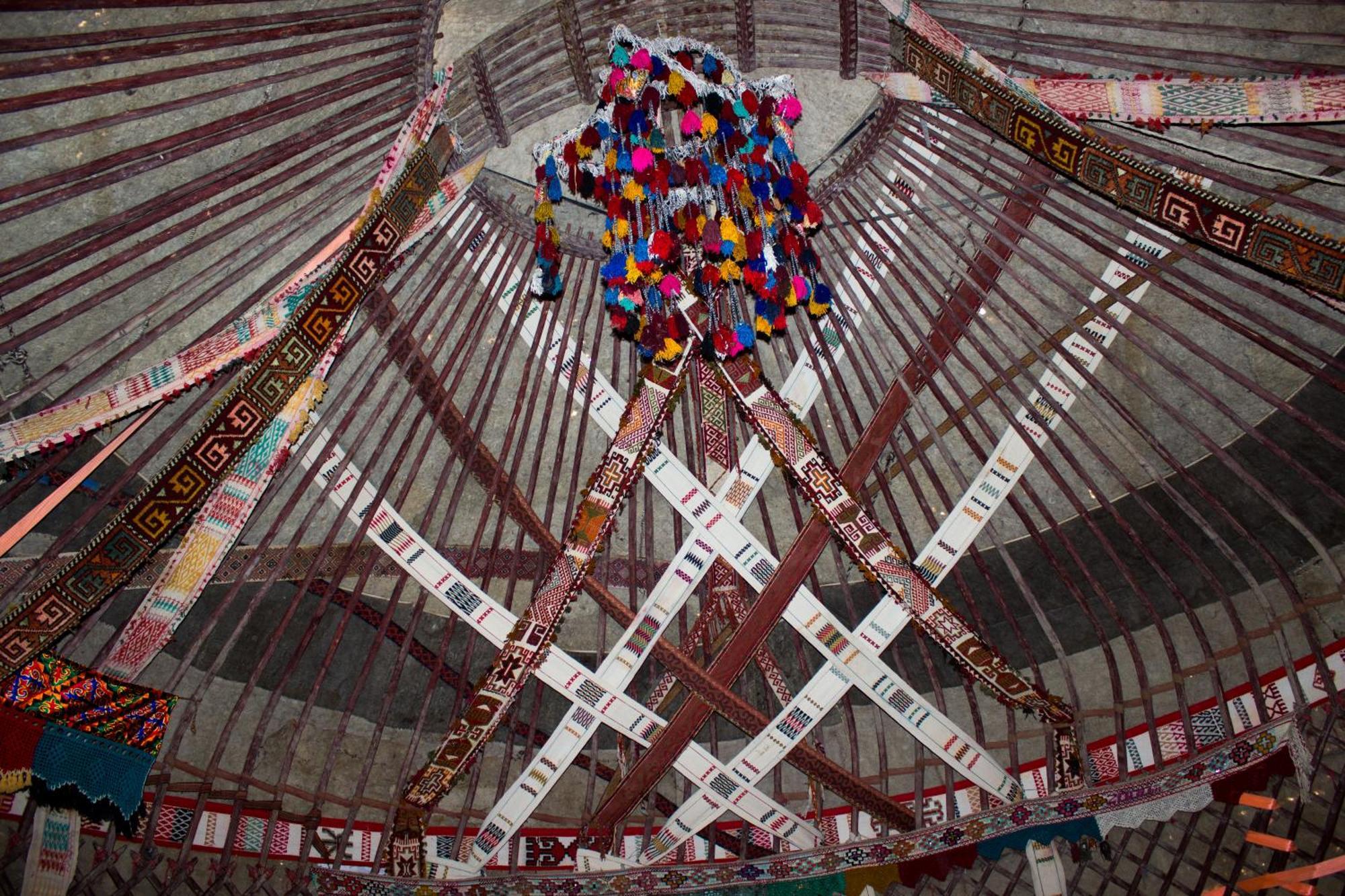 Authentic Uzbek Yurt Camp Eco-Friendly Ξενοδοχείο Nurota Εξωτερικό φωτογραφία