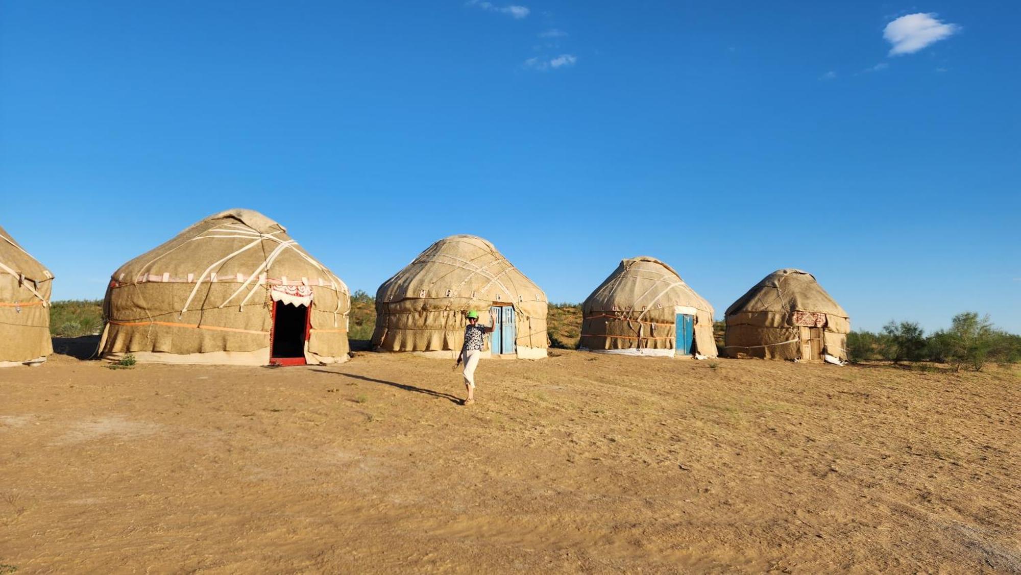 Authentic Uzbek Yurt Camp Eco-Friendly Ξενοδοχείο Nurota Εξωτερικό φωτογραφία